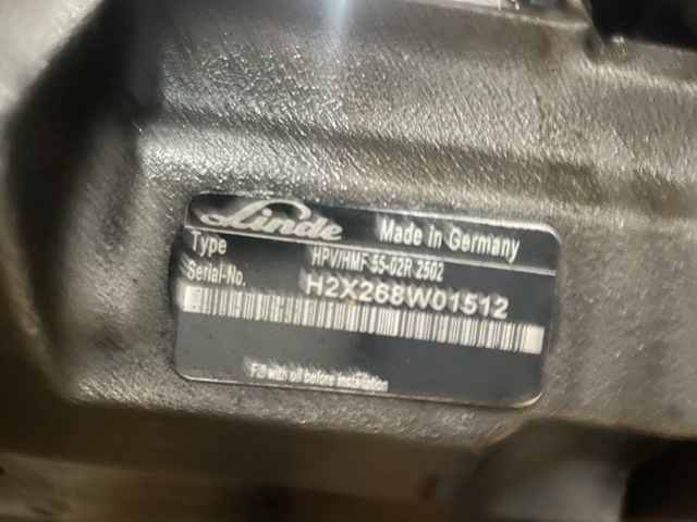Linde HPV/HMF55-02R2502 , 26830100022 - Bomba hidráulica para Equipo de manutención: foto 1 Linde HPV/HMF55-02R2502 , 26830100022 - Bomba hidráulica para Equipo de manutención: foto 1