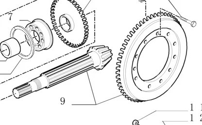New Holland T7 T6050 TM165 TM155 TM150 TM140 TM145 TM180 Atak Komplet 5162572 - Disco de embrague para Maquinaria agrícola: foto 1 New Holland T7 T6050 TM165 TM155 TM150 TM140 TM145 TM180 Atak Komplet 5162572 - Disco de embrague para Maquinaria agrícola: foto 1