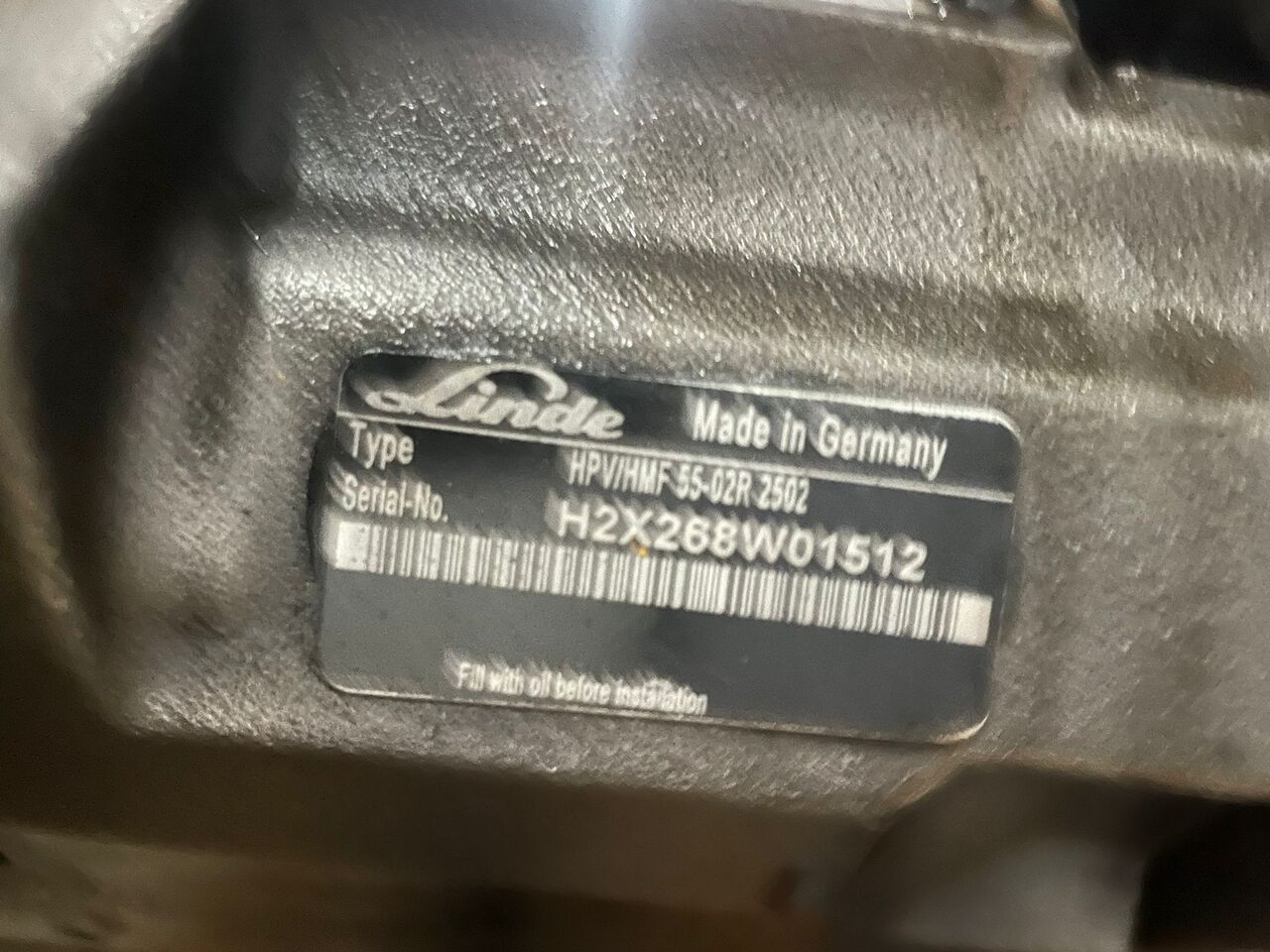 Silnik Hydrostatyczny Linde - Motor hidráulico para Maquinaria agrícola: foto 2 Silnik Hydrostatyczny Linde - Motor hidráulico para Maquinaria agrícola: foto 2