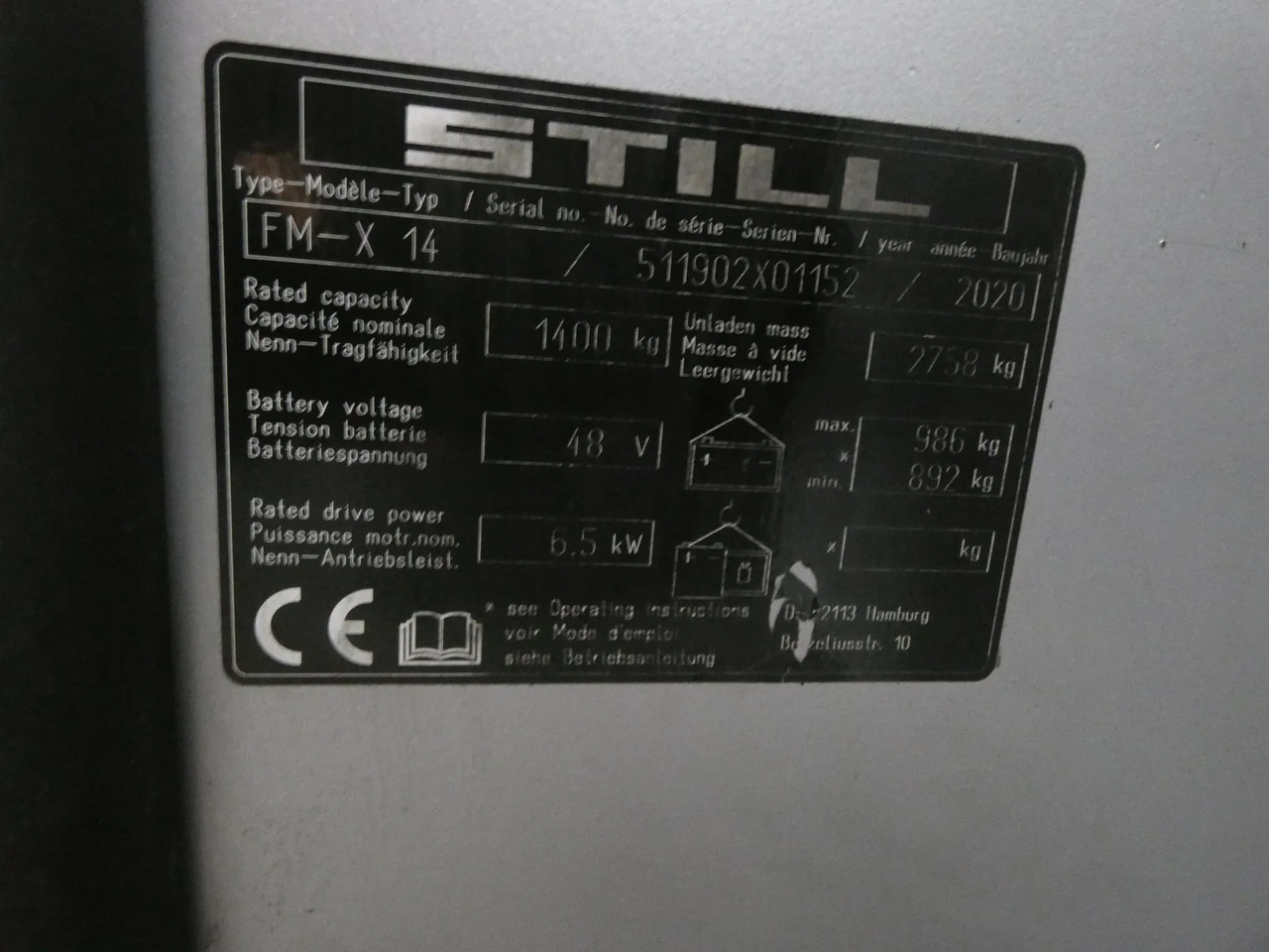 STILL FM-X14 - Retráctil: foto 5 STILL FM-X14 - Retráctil: foto 5