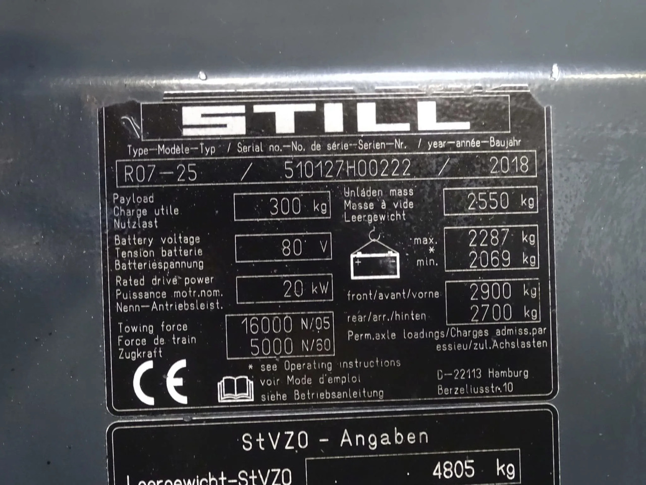 STILL R07-25 - Remolcadora: foto 5 STILL R07-25 - Remolcadora: foto 5