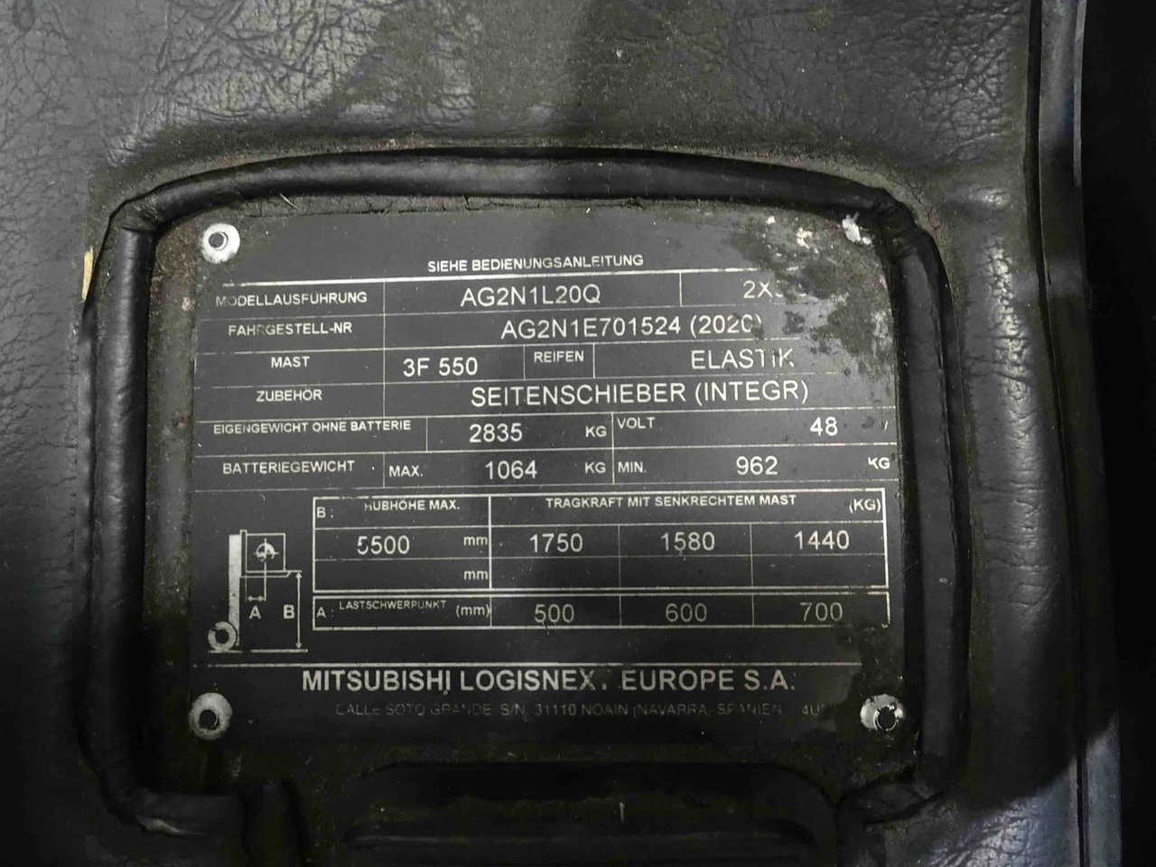 Unicarriers AG2N1L20Q - Carretilla elevadora eléctrica: foto 2 Unicarriers AG2N1L20Q - Carretilla elevadora eléctrica: foto 2