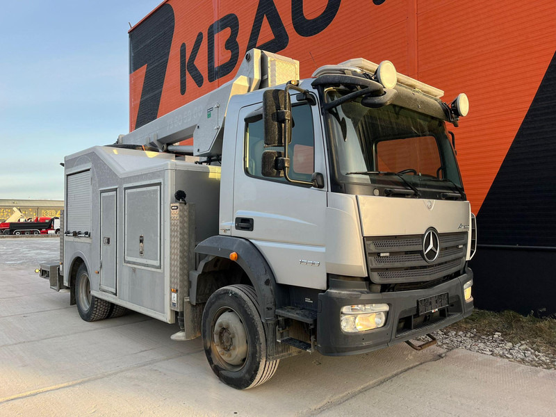 Mercedes-Benz Atego 1530 4x4 WORKING HEIGHT 23 m / 4X4 / FULL STEEL - Camión, Camión grúa: foto 4 Mercedes-Benz Atego 1530 4x4 WORKING HEIGHT 23 m / 4X4 / FULL STEEL - Camión, Camión grúa: foto 4