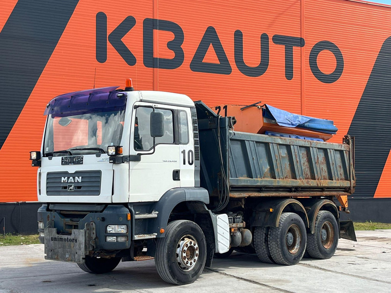 MAN TGA 26.430 6x4 BOX L=5014 mm / POSSIBLE TO BUY WITH SPREADER Schmidt stratos B60 - Camión volquete: foto 1 MAN TGA 26.430 6x4 BOX L=5014 mm / POSSIBLE TO BUY WITH SPREADER Schmidt stratos B60 - Camión volquete: foto 1