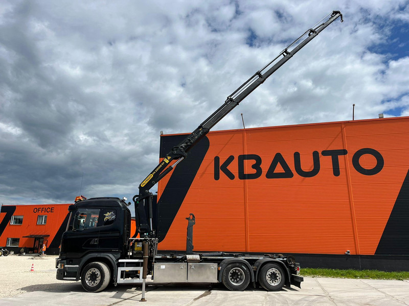Camión multibasculante, Camión grúa Scania G 440 6x2*4 PK22002 + JIB / PALFINGER 20 ton / L=5000 mm: foto 8