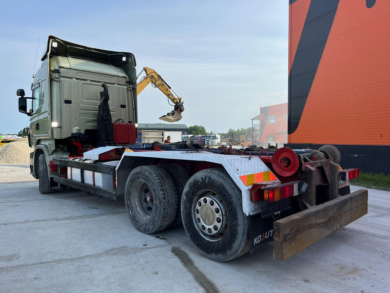 Camión multibasculante Scania R 420 6x2 PALFINGER T 20 ton / L=5450 mm / RETARDER: foto 8