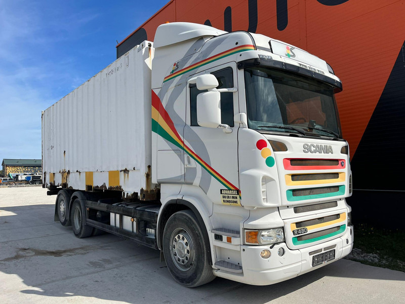 Scania R 480 6x2*4 RETARDER / BOX L=7468 mm - Camión caja cerrada: foto 2 Scania R 480 6x2*4 RETARDER / BOX L=7468 mm - Camión caja cerrada: foto 2