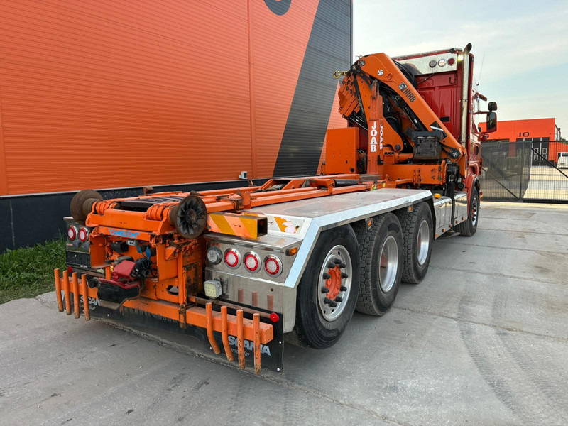 Camión multibasculante, Camión grúa Scania R 480 8X4*4 HIAB 288E-6 HIPRO / HOOK LIFT JOAB L 17 ton L=5200 mm: foto 6