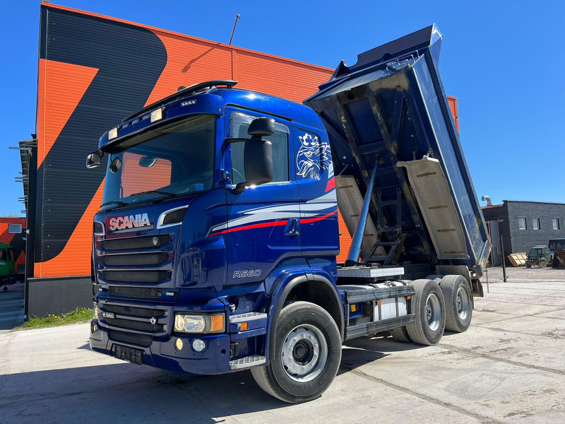 Scania R 560 6x4 RETARDER / FULL STEEL / BOX L=4595 mm - Camión volquete: foto 2 Scania R 560 6x4 RETARDER / FULL STEEL / BOX L=4595 mm - Camión volquete: foto 2
