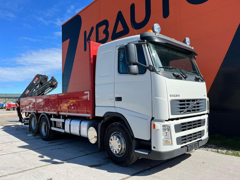 Volvo FH 440 6x2 HIAAB 144E-3 / PLATFORM L=7061 mm - Camión caja abierta, Camión grúa: foto 4 Volvo FH 440 6x2 HIAAB 144E-3 / PLATFORM L=7061 mm - Camión caja abierta, Camión grúa: foto 4