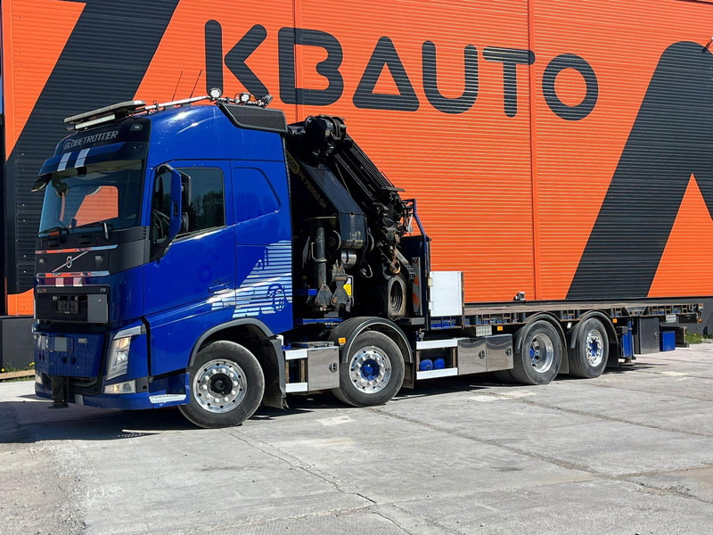 Volvo FH 460 8x2*6 PK78002 + JIB + WINCH / PLATFORM L=7190 mm - Camión caja abierta, Camión grúa: foto 2 Volvo FH 460 8x2*6 PK78002 + JIB + WINCH / PLATFORM L=7190 mm - Camión caja abierta, Camión grúa: foto 2