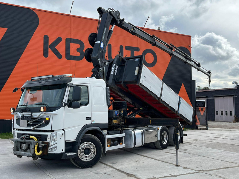 Volvo FM 450 6x2*4 HMF 2420-K5 / JOAB L 17 ton / L=5000 mm - Camión multibasculante, Camión grúa: foto 1 Volvo FM 450 6x2*4 HMF 2420-K5 / JOAB L 17 ton / L=5000 mm - Camión multibasculante, Camión grúa: foto 1