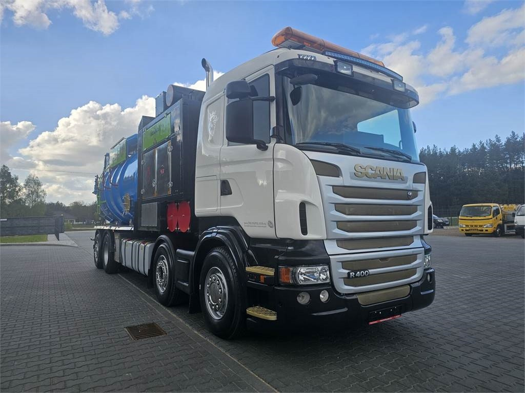 Scania Disab Centurion P210/8 Vacuum suction loader - Limpieza de alcantarillado: foto 2 Scania Disab Centurion P210/8 Vacuum suction loader - Limpieza de alcantarillado: foto 2