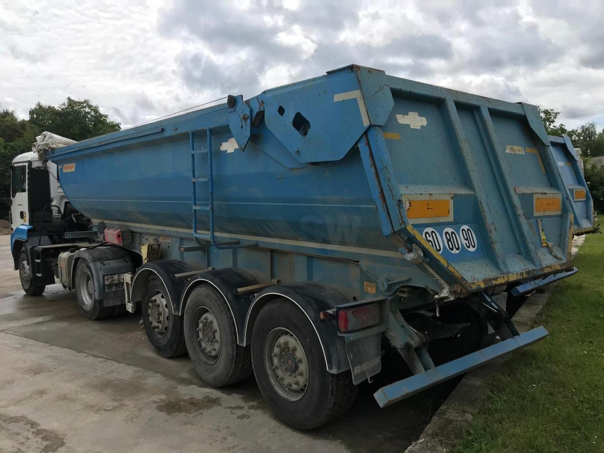 Fruehauf Benne 38 T – 3 essieux - Semirremolque volquete: foto 1 Fruehauf Benne 38 T – 3 essieux - Semirremolque volquete: foto 1