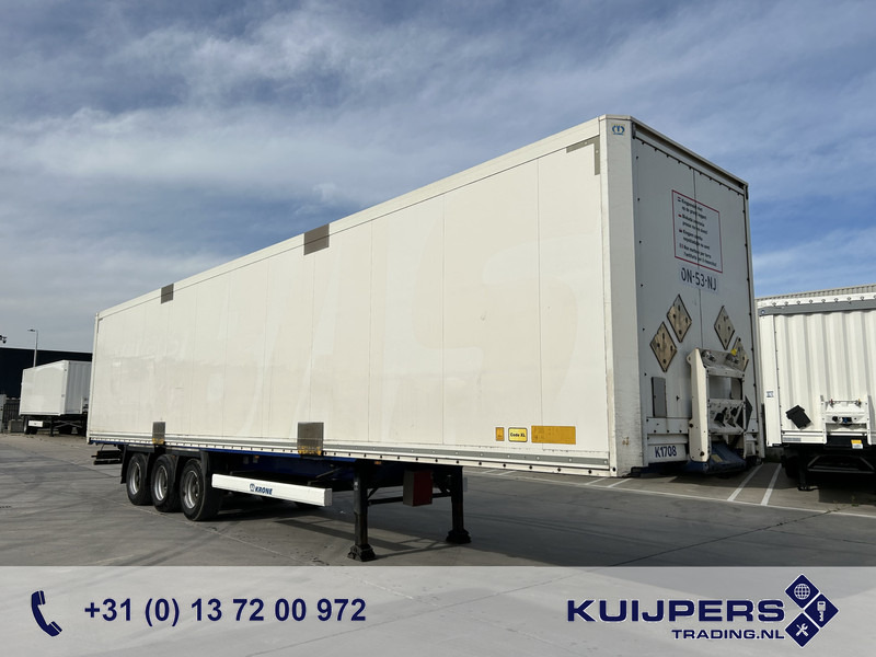 Krone DryLiner / Box / Huckepack / BPW Drum / APK TUV 12-25 - Semirremolque caja cerrada: foto 1 Krone DryLiner / Box / Huckepack / BPW Drum / APK TUV 12-25 - Semirremolque caja cerrada: foto 1