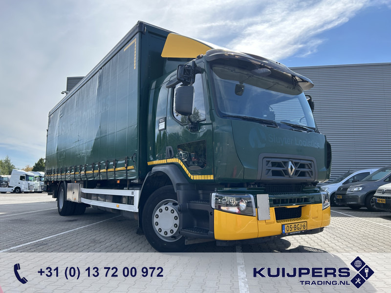 Renault D Wide 280 / 18 Ton / 613 dkm / Curtianside / Loadlift / APK TUV 07-26 - Camión lona: foto 1 Renault D Wide 280 / 18 Ton / 613 dkm / Curtianside / Loadlift / APK TUV 07-26 - Camión lona: foto 1