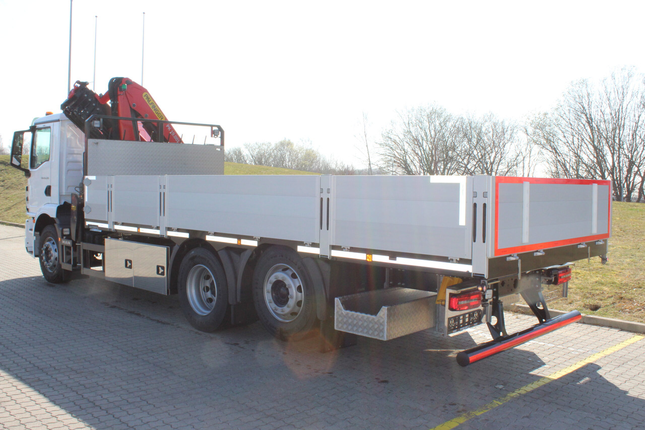 MAN TGM 26.320 6×2-4 PK19.001SLD5 Brädgårdsbil - Camión caja abierta, Camión grúa: foto 4 MAN TGM 26.320 6×2-4 PK19.001SLD5 Brädgårdsbil - Camión caja abierta, Camión grúa: foto 4