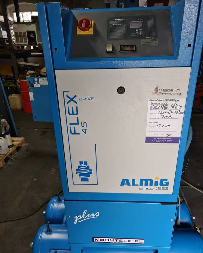 Compresor de aire Kompresor śrubowy Almig Flex 4S, 4 kw: foto 1