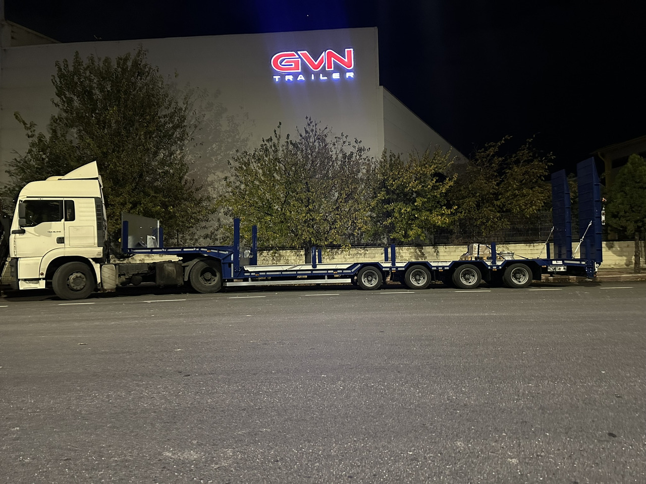Semirremolque góndola rebajadas nuevo GVN Trailer 4 AXLE LOWBED WITH WHEEL RECESSES: foto 8