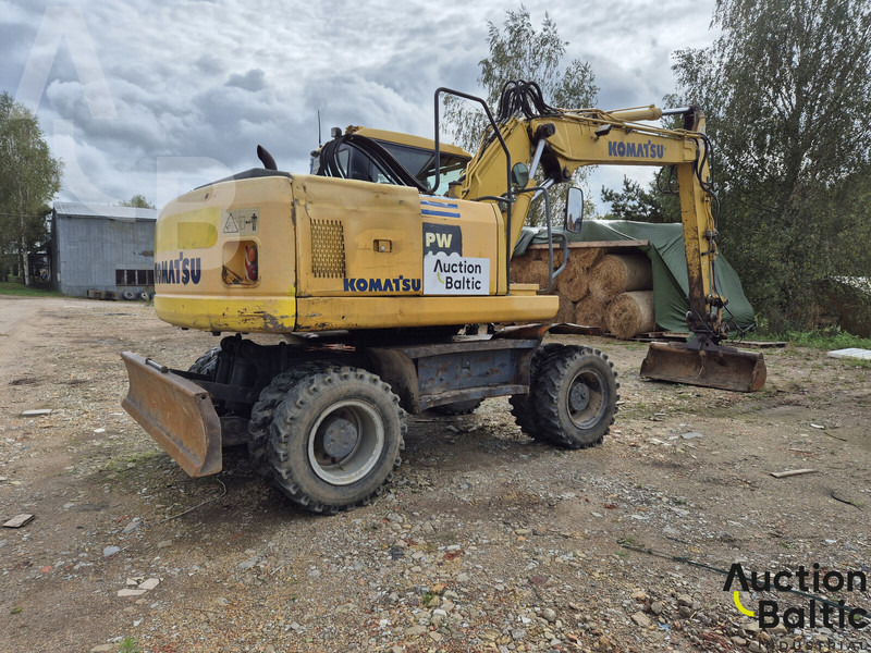 Komatsu PW160-7 - Excavadora de ruedas: foto 5 Komatsu PW160-7 - Excavadora de ruedas: foto 5
