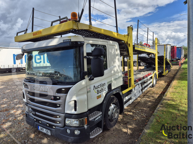 Scania P 450 - Camión portavehículos: foto 1 Scania P 450 - Camión portavehículos: foto 1