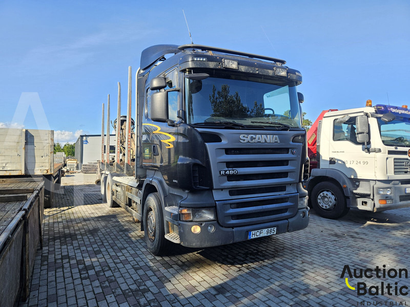 Scania R 480 LA - Remolque forestal: foto 2 Scania R 480 LA - Remolque forestal: foto 2