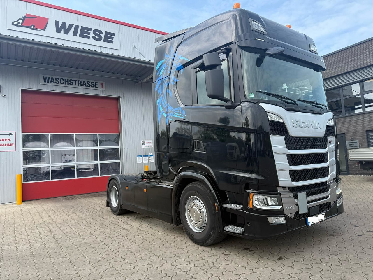 Scania S450 BL mit Schubboden Hydraulik TÜV Neu - Cabeza tractora: foto 1 Scania S450 BL mit Schubboden Hydraulik TÜV Neu - Cabeza tractora: foto 1