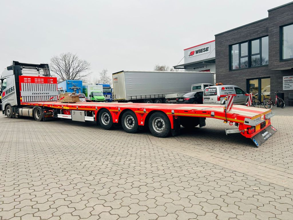 Kässbohrer SPA Mega Tele Plattform Auflieger Kässbohrer SPA Mega Tele Plattform Auflieger - Semirremolque plataforma/ Caja abierta: foto 2 Kässbohrer SPA Mega Tele Plattform Auflieger Kässbohrer SPA Mega Tele Plattform Auflieger - Semirremolque plataforma/ Caja abierta: foto 2
