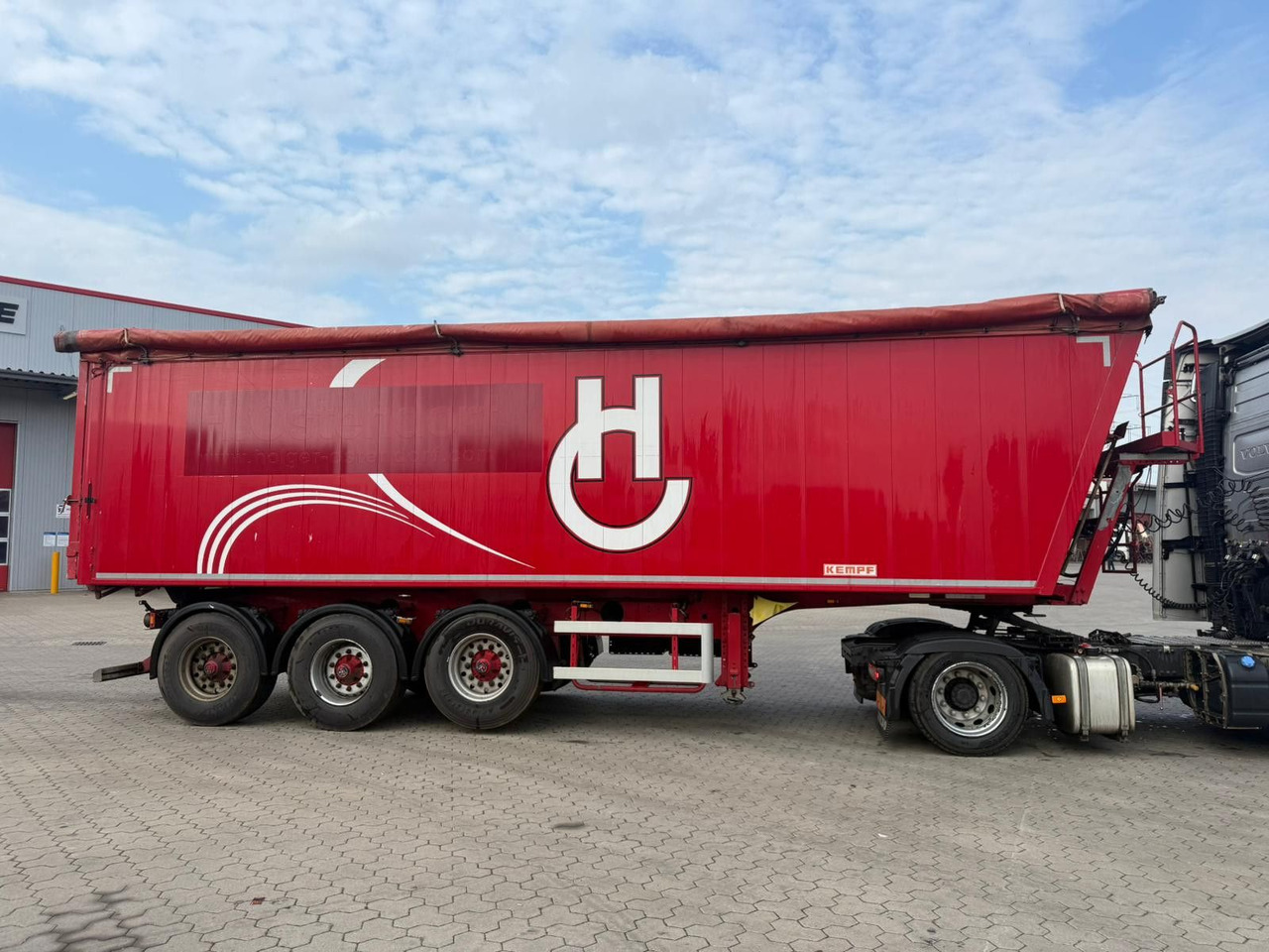 Kempf SKM Alu Kippmulde 50 m³, TÜV neu - Semirremolque volquete: foto 5 Kempf SKM Alu Kippmulde 50 m³, TÜV neu - Semirremolque volquete: foto 5