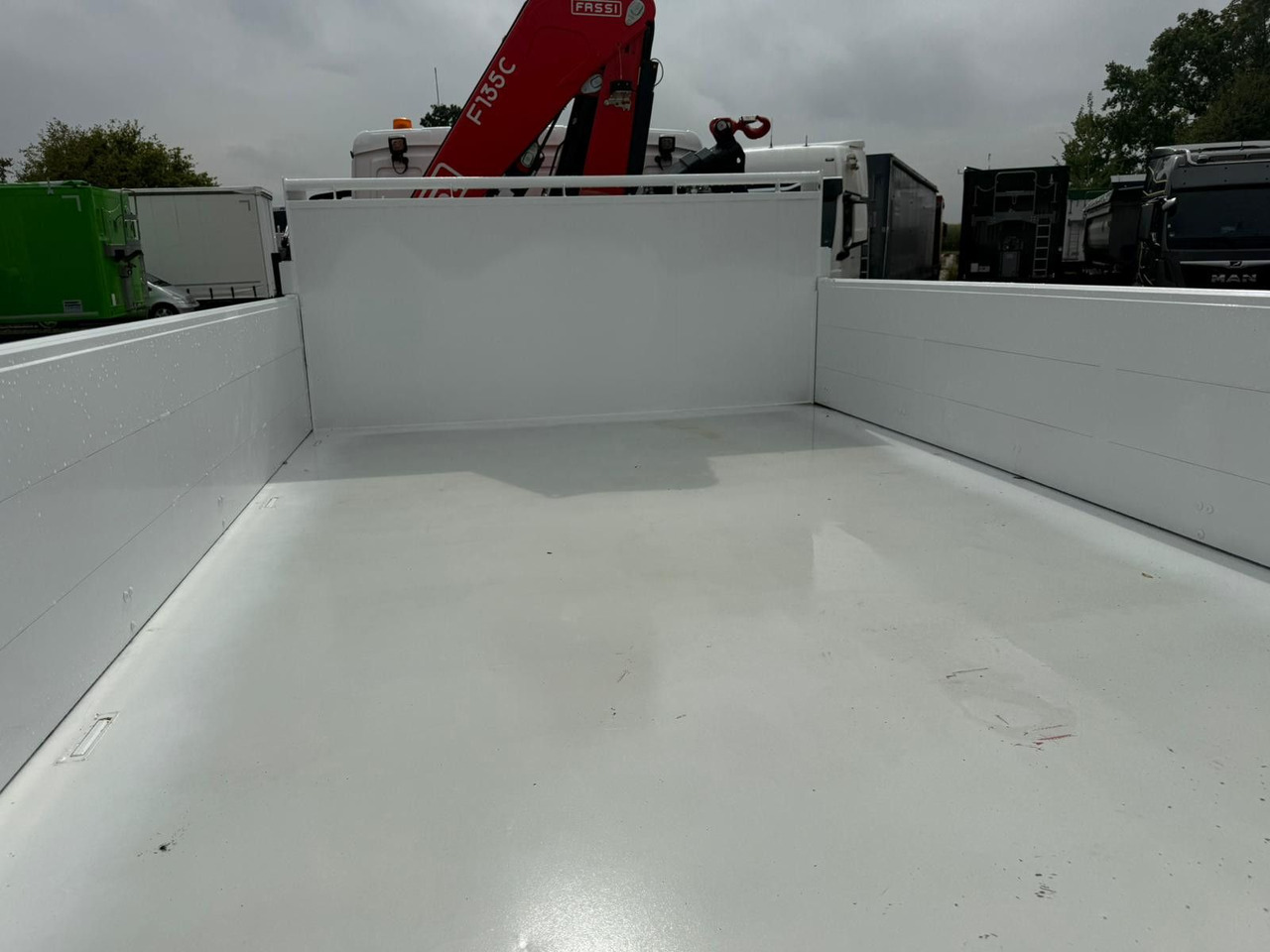 Camión volquete, Camión grúa MAN 18.320 4x4 mit Fassi Ladekran Sofort Verfügbar: foto 11