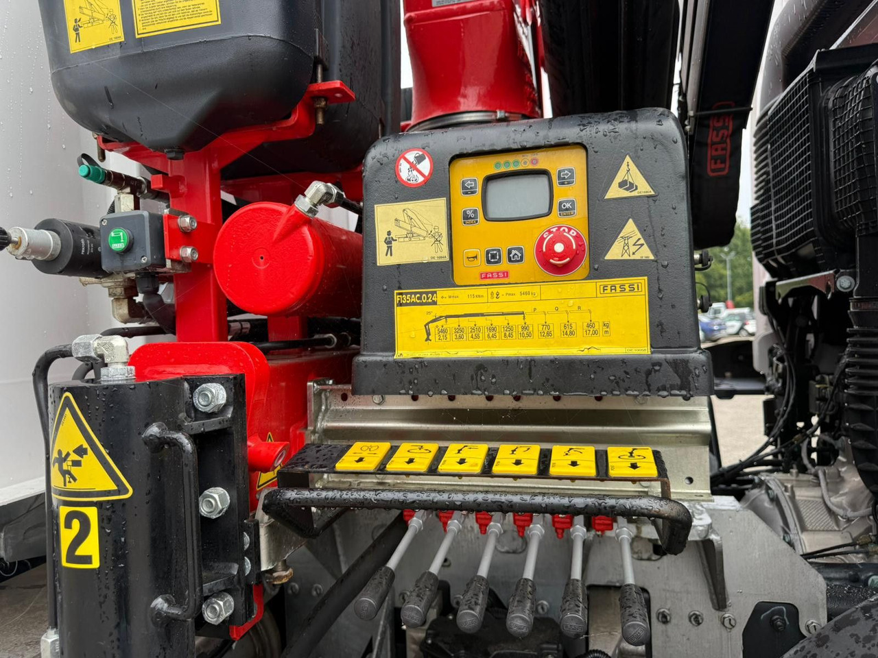 Camión volquete, Camión grúa MAN 18.320 4x4 mit Fassi Ladekran Sofort Verfügbar: foto 15