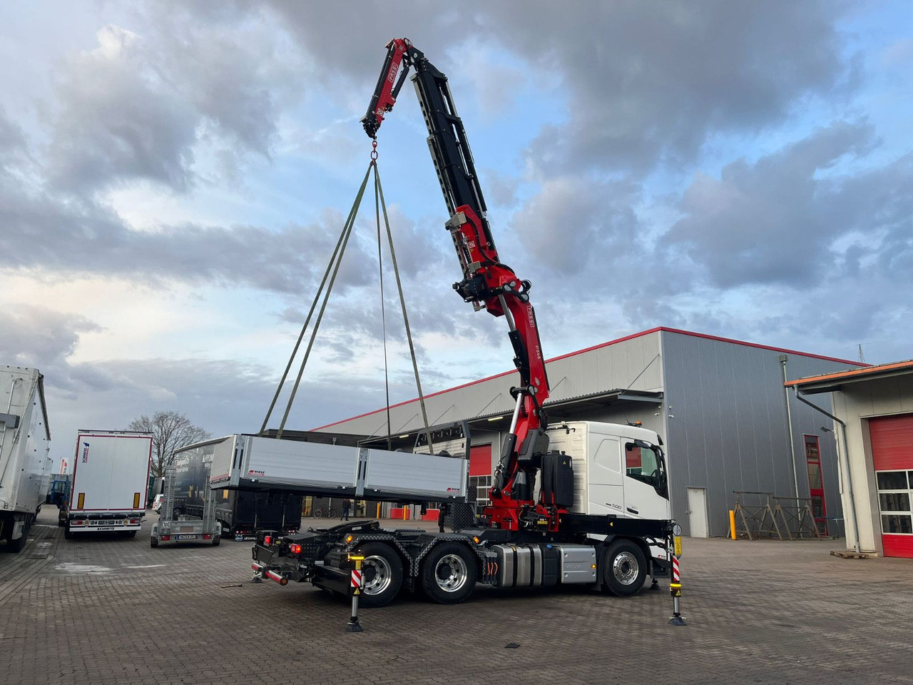 Volvo FH500 6x2 mit Fassi F545 2.27 JIB Winde sofort - Camión grúa: foto 3 Volvo FH500 6x2 mit Fassi F545 2.27 JIB Winde sofort - Camión grúa: foto 3