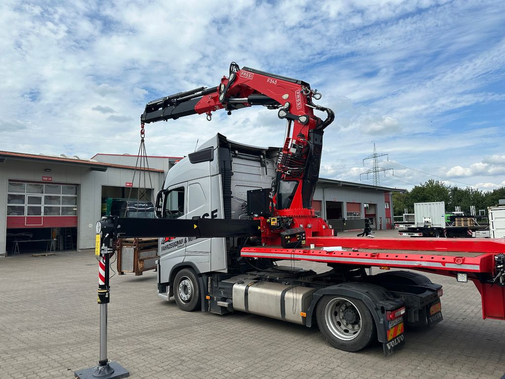 Wiese Stufensattel Tieflader mit Kran Fassi F545 Wiese Stufensattel Tieflader mit Kran Fassi F545 - Semirremolque góndola rebajadas: foto 3 Wiese Stufensattel Tieflader mit Kran Fassi F545 Wiese Stufensattel Tieflader mit Kran Fassi F545 - Semirremolque góndola rebajadas: foto 3