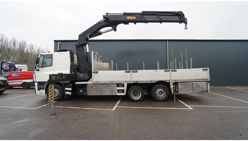 DAF CF 85.360 6x2 OPEN BOX WITH HMF 5300 CRANE - Camión grúa: foto 1 DAF CF 85.360 6x2 OPEN BOX WITH HMF 5300 CRANE - Camión grúa: foto 1