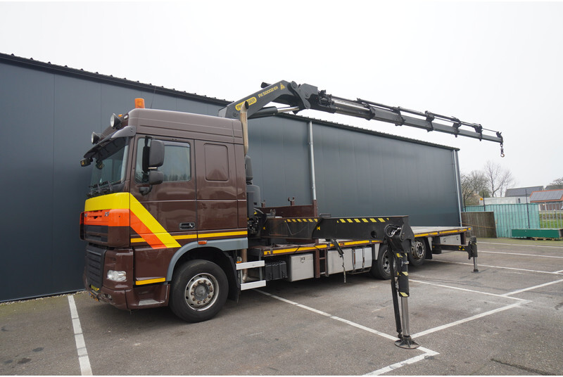 DAF XF 460 6X2 OPEN BOX WITH PALFINGER PK 50002 CRANE - Camión grúa: foto 1 DAF XF 460 6X2 OPEN BOX WITH PALFINGER PK 50002 CRANE - Camión grúa: foto 1