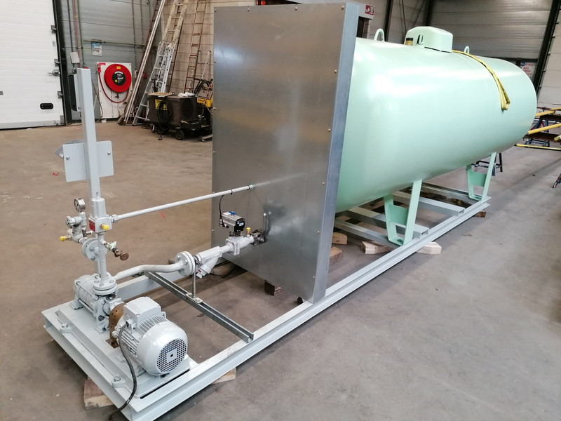 New skid installation 4850 L (4.8 m3) different setups multiple pieces available for sale Gas, lpg, gpl, gaz, propane, butane propane refilling station is used to refill cylinders, suitable for limited land and space. - Tanque de almacenamiento: foto 1 New skid installation 4850 L (4.8 m3) different setups multiple pieces available for sale Gas, lpg, gpl, gaz, propane, butane propane refilling station is used to refill cylinders, suitable for limited land and space. - Tanque de almacenamiento: foto 1