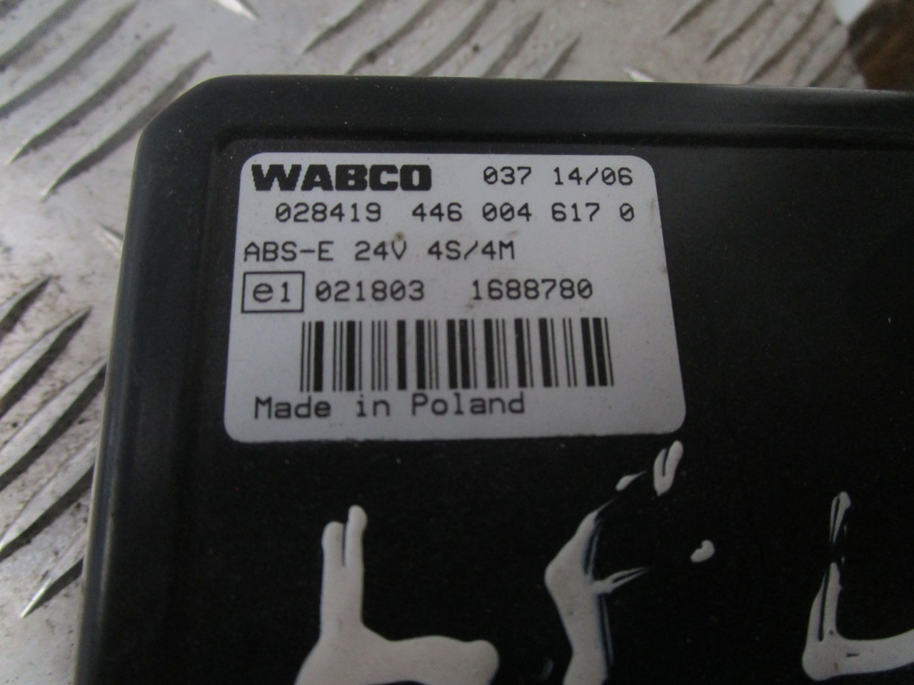 DAF LF 45 WABCO ABS ECU P/NO 03714/06 - Piezas de freno para Camión: foto 2 DAF LF 45 WABCO ABS ECU P/NO 03714/06 - Piezas de freno para Camión: foto 2