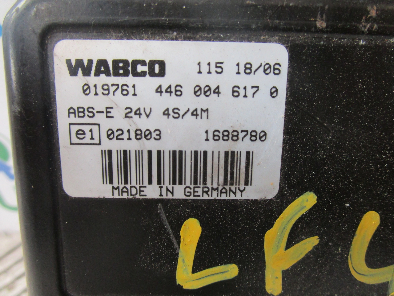 DAF LF 45 WABCO ABS ECU P/NO 11518/06 - Piezas de freno para Camión: foto 2 DAF LF 45 WABCO ABS ECU P/NO 11518/06 - Piezas de freno para Camión: foto 2