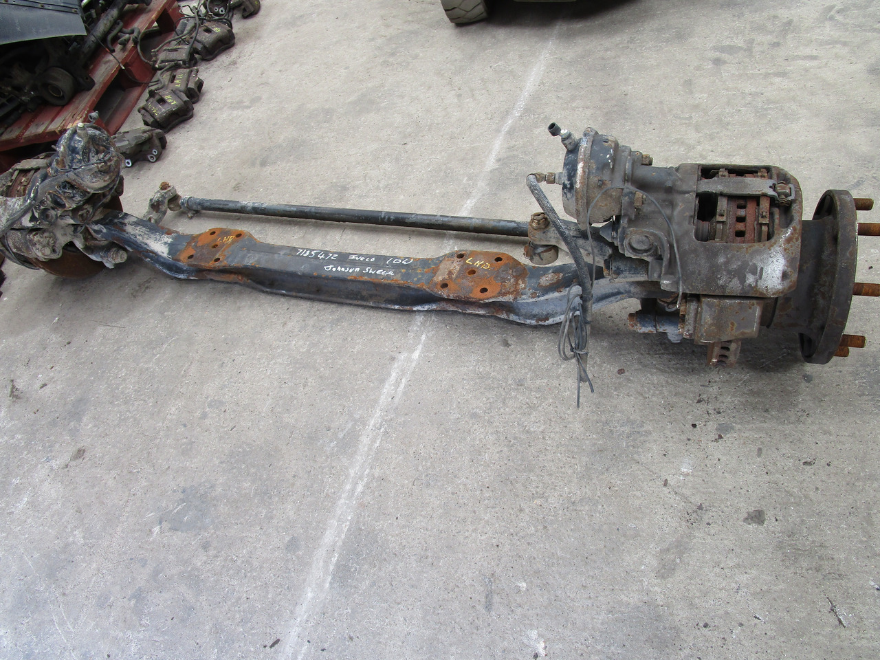 IVECO JOHNSON SWEEPER FRONT AXLE P/NO 7185472 - Eje y piezas para Vehículo municipal: foto 1 IVECO JOHNSON SWEEPER FRONT AXLE P/NO 7185472 - Eje y piezas para Vehículo municipal: foto 1