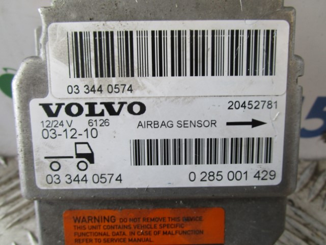VOLVO FM12/FM9 AIRBAG SENSOR 20452781 - Cabina e interior para Camión: foto 2 VOLVO FM12/FM9 AIRBAG SENSOR 20452781 - Cabina e interior para Camión: foto 2