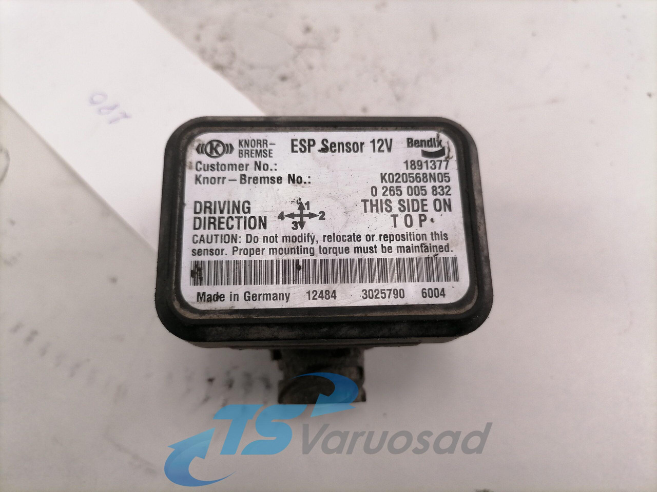 Scania Andur, ESP 1891377 - Sensor para Camión: foto 3 Scania Andur, ESP 1891377 - Sensor para Camión: foto 3