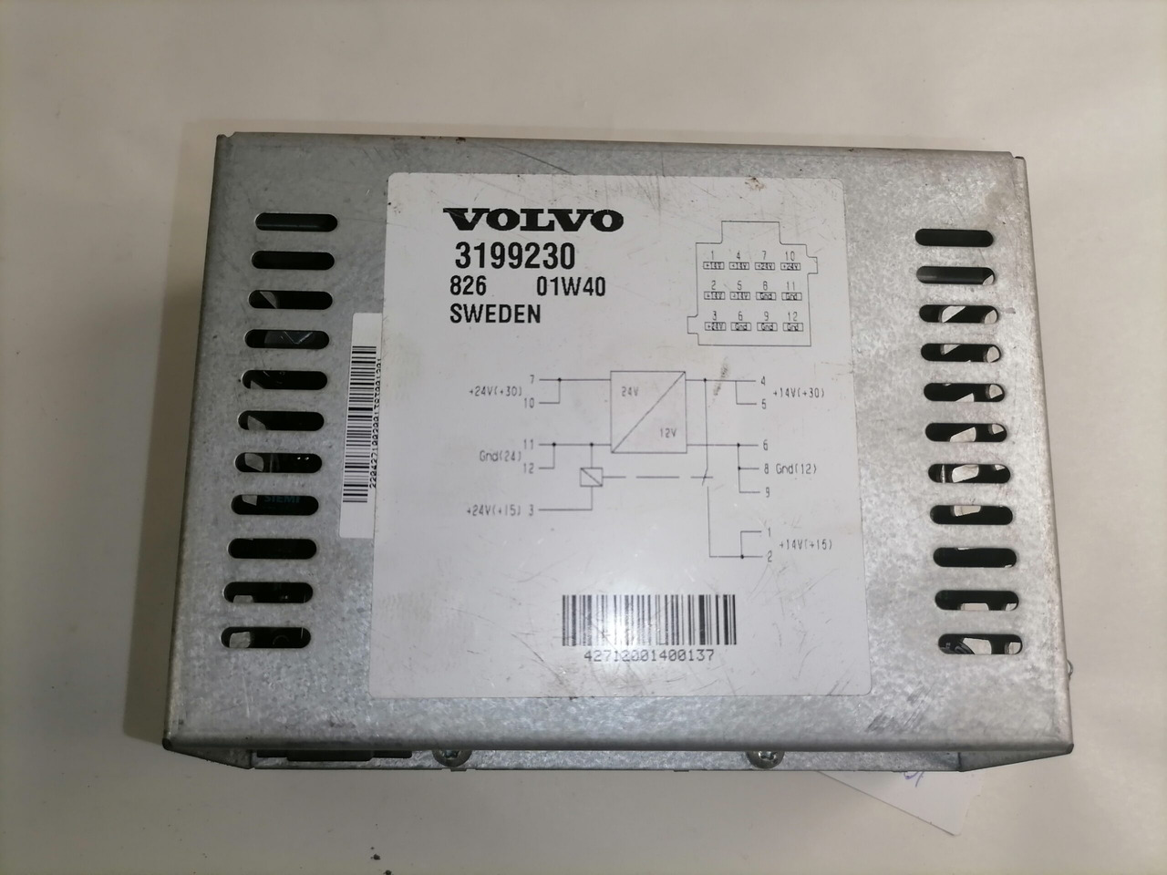 Volvo Radio Memory Backup 20455097 - Unidad de control para Camión: foto 4 Volvo Radio Memory Backup 20455097 - Unidad de control para Camión: foto 4