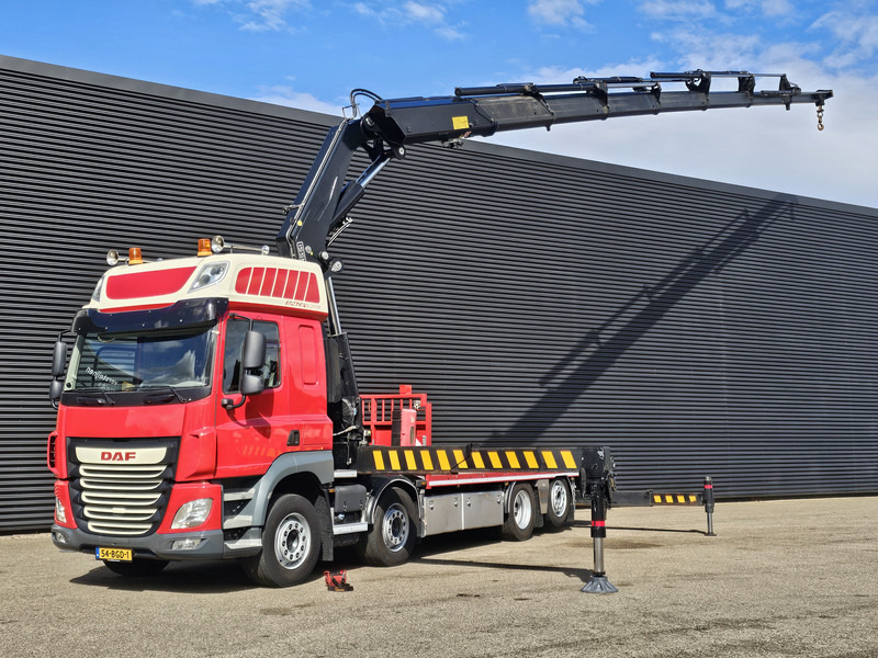 DAF CF 460 8x2/6 / FASSI 82 t/m CRANE / KRAN - 18.3 mtr - Camión caja abierta, Camión grúa: foto 1 DAF CF 460 8x2/6 / FASSI 82 t/m CRANE / KRAN - 18.3 mtr - Camión caja abierta, Camión grúa: foto 1