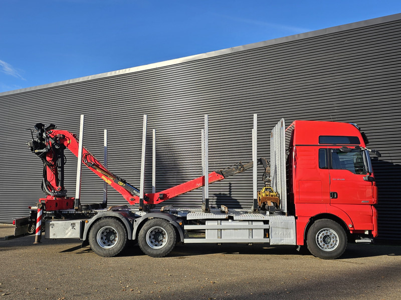 MAN TGX 26.580 6x4 BL / RETARDER / EPSILON Q170Z96 / HOLZ - Camión grúa: foto 4 MAN TGX 26.580 6x4 BL / RETARDER / EPSILON Q170Z96 / HOLZ - Camión grúa: foto 4