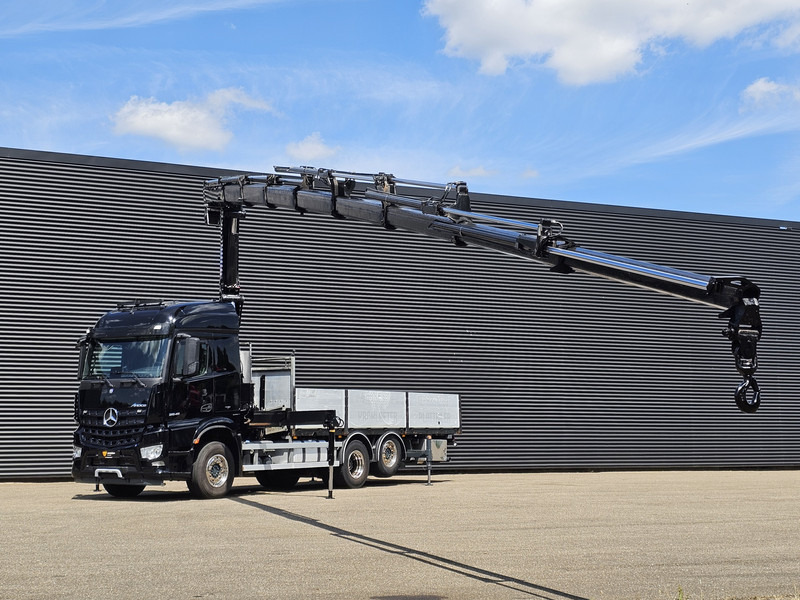 Mercedes-Benz AROCS 2545 6x2 / HMF 32 TM / CRANE / KRAN - Camión caja abierta, Camión grúa: foto 4 Mercedes-Benz AROCS 2545 6x2 / HMF 32 TM / CRANE / KRAN - Camión caja abierta, Camión grúa: foto 4
