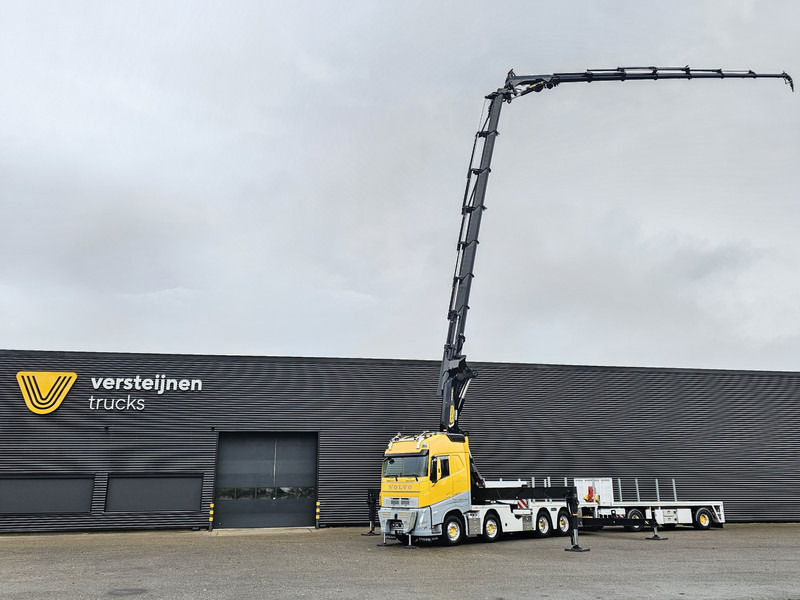 Volvo FH 540 8x4 / PALFINGER 165 TEC 7 + PJ300 / WINCH - Camión caja abierta, Camión grúa: foto 3 Volvo FH 540 8x4 / PALFINGER 165 TEC 7 + PJ300 / WINCH - Camión caja abierta, Camión grúa: foto 3