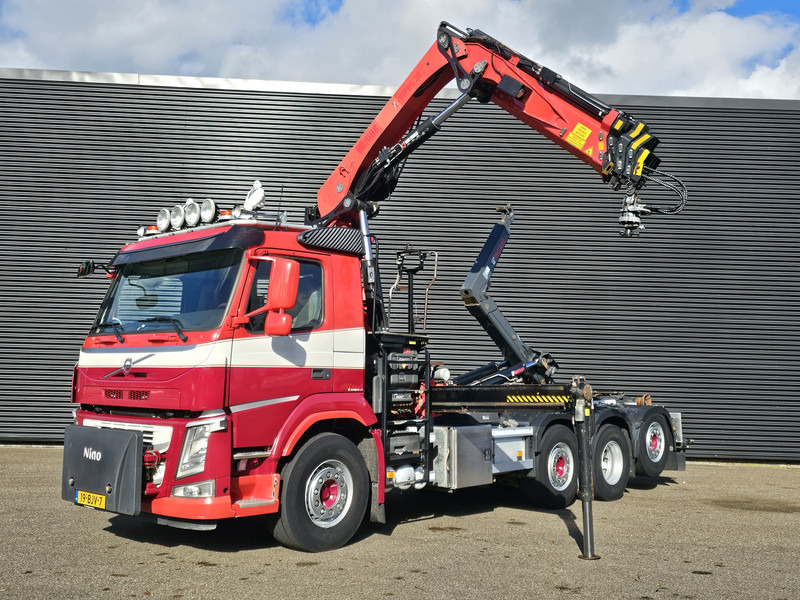 Volvo FM 420 8x2 / HIAB HOOKLIFT + 30 t/m CRANE - KRAN - Camión multibasculante, Camión grúa: foto 4 Volvo FM 420 8x2 / HIAB HOOKLIFT + 30 t/m CRANE - KRAN - Camión multibasculante, Camión grúa: foto 4