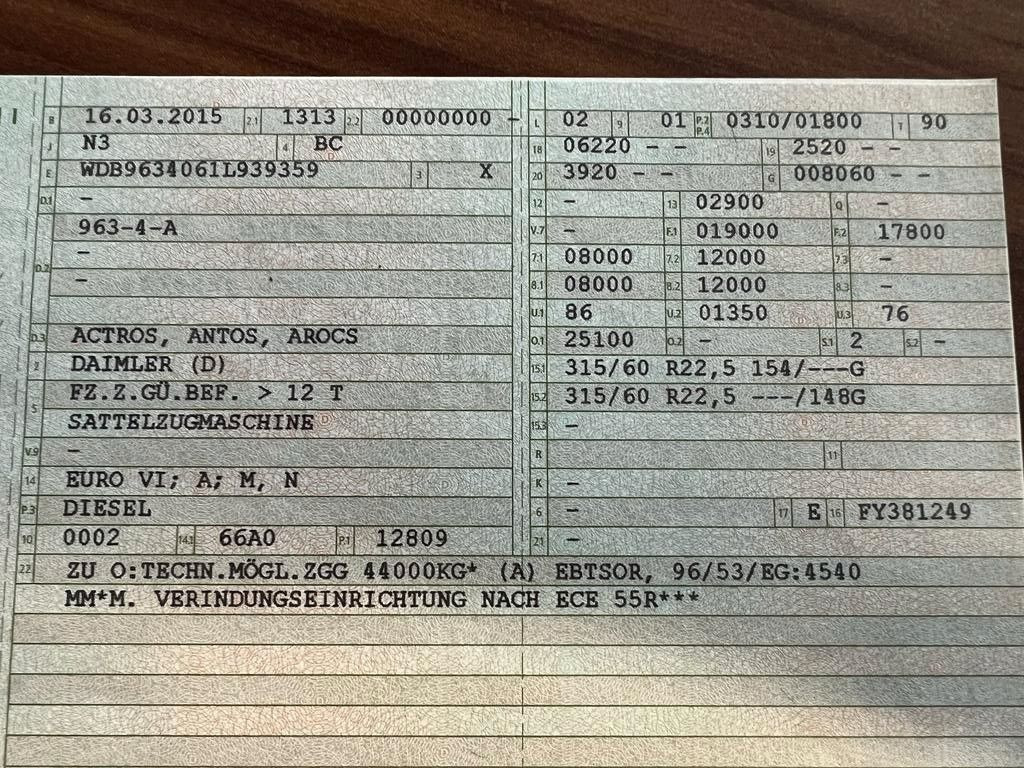 Mercedes-Benz 1842 4X2 mit Höhenverstellbarer Sattelkuppung Mercedes-Benz 1842 4X2 mit Höhenverstellbarer Sattelkuppung - Cabeza tractora: foto 3 Mercedes-Benz 1842 4X2 mit Höhenverstellbarer Sattelkuppung Mercedes-Benz 1842 4X2 mit Höhenverstellbarer Sattelkuppung - Cabeza tractora: foto 3