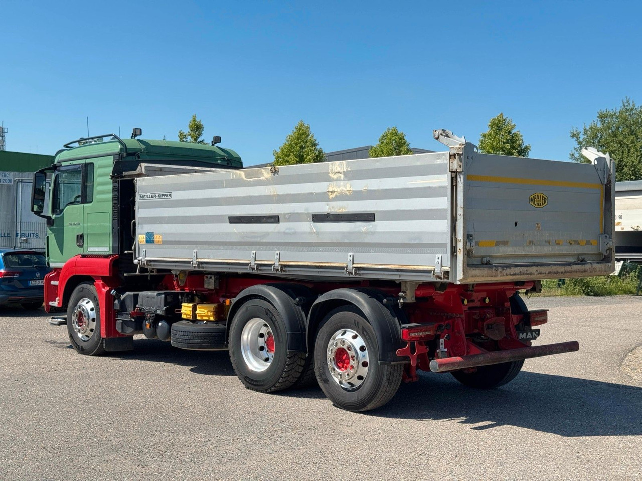 Camión volquete MAN 26.460 6x2 Meiller 3. Seitenkipper: foto 11