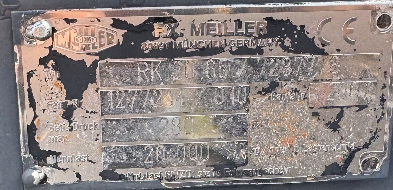 Meiller Abrollaufbau RK 20,65 - Camión multibasculante: foto 3 Meiller Abrollaufbau RK 20,65 - Camión multibasculante: foto 3